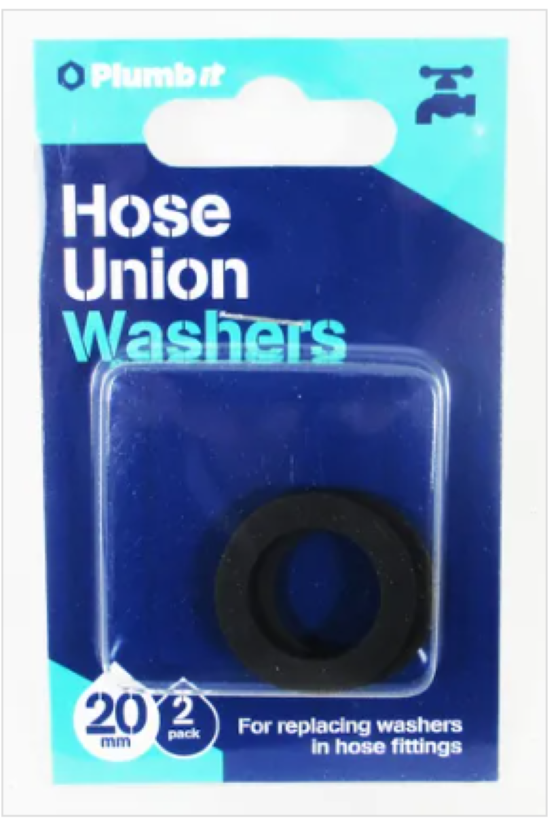 20mm Hose Union Washer 2Pk