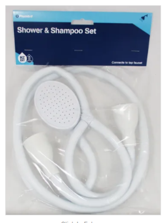 2 Way Shower & Shampoo Set