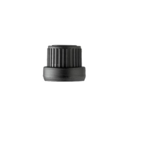 Black Tamper Screw Cap for Euro Bottle