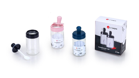 250ml Condiment Jar 2 Pieces