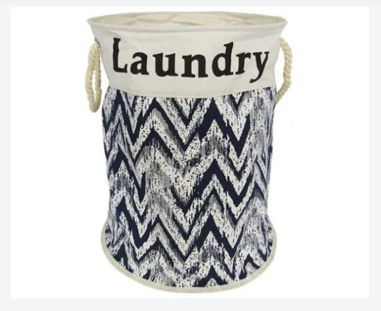 Collapsible Laundry Basket Florentine