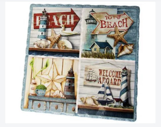 Decorative Trivet Tile Beach