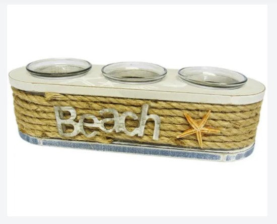 Beach Tea Light Holder