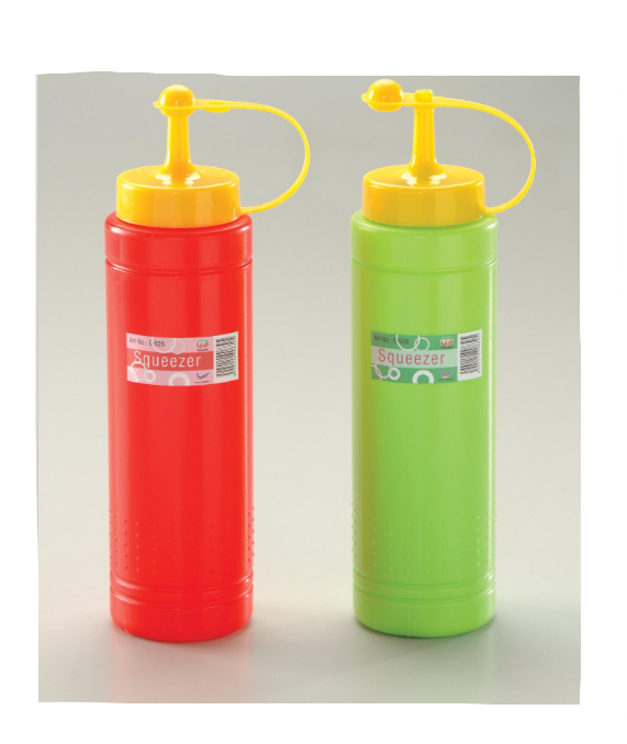 Ketchup Squeezer Green or Red Bottle - Single