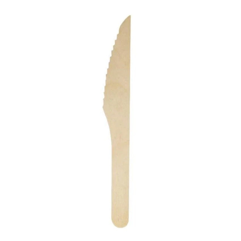 Wooden Knife 20pc/pk - 16cm