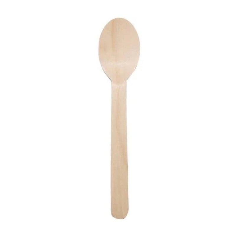 Wooden Spoon 20pc/pk - 16cm