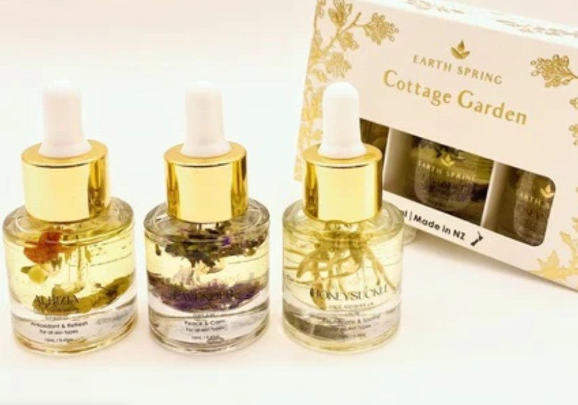 Earth Spring Trio of Oils - Cottage Garden