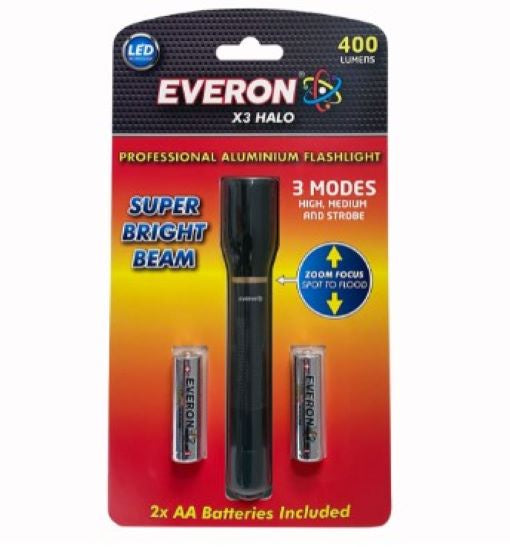 Everon X3 Halo Torch 400 Lumens