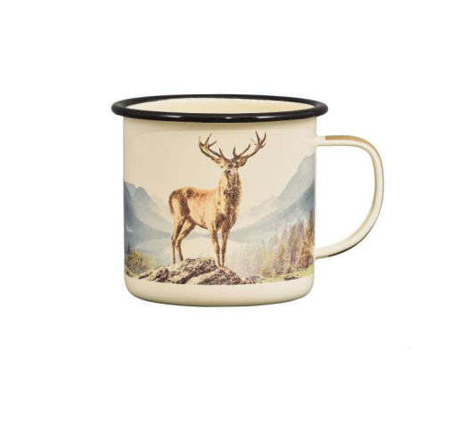 Enamel Mug Deer 500ml