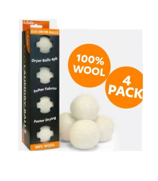 Ideé Eco Laundry Balls 4 Pack