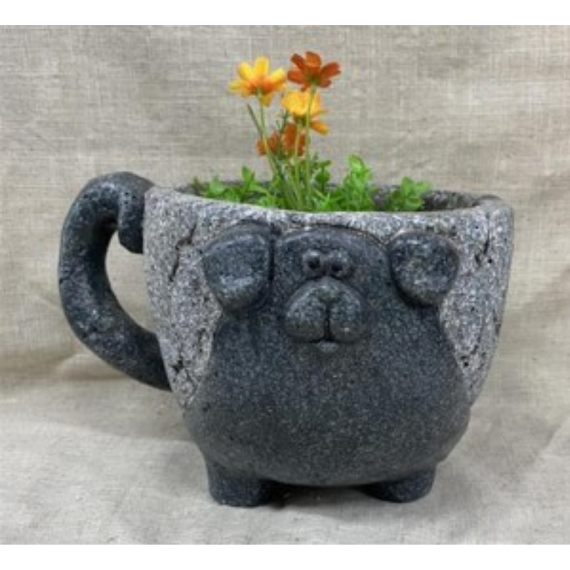 Dog Cup Plant Pot