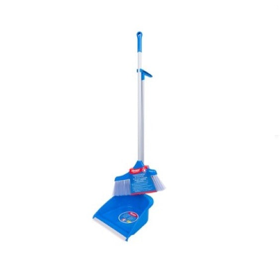 Dustpan & Broom Metal Handle & Dustpan