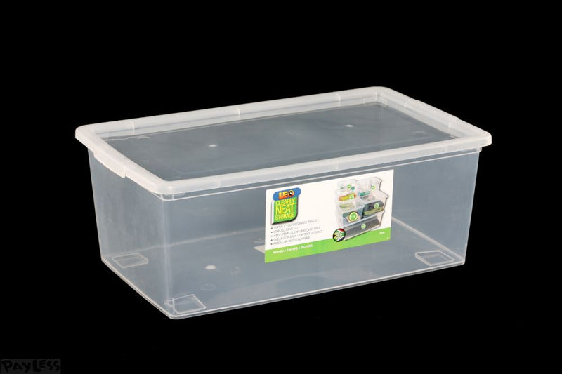 Storage Box, 11 Lit, Clear