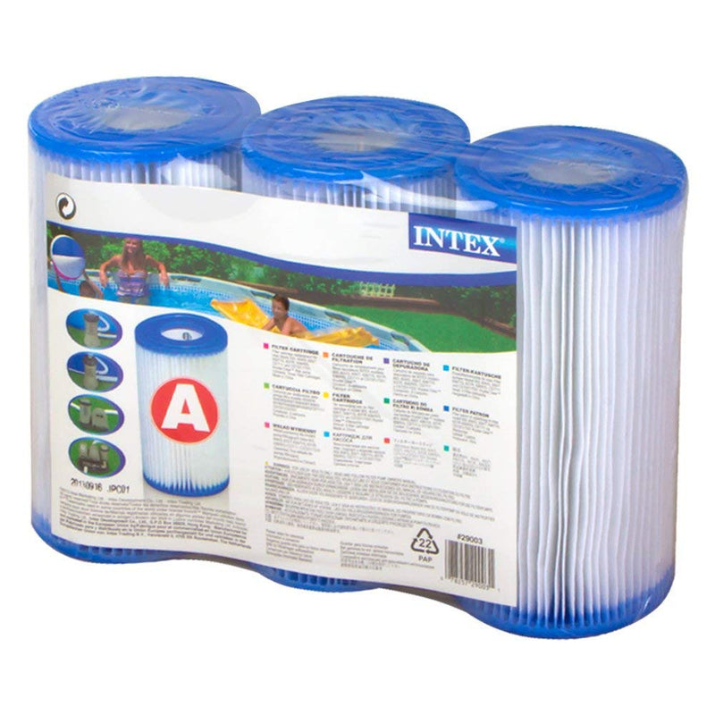 Intex Pool Filter, Cartridge A, Tri Pack
