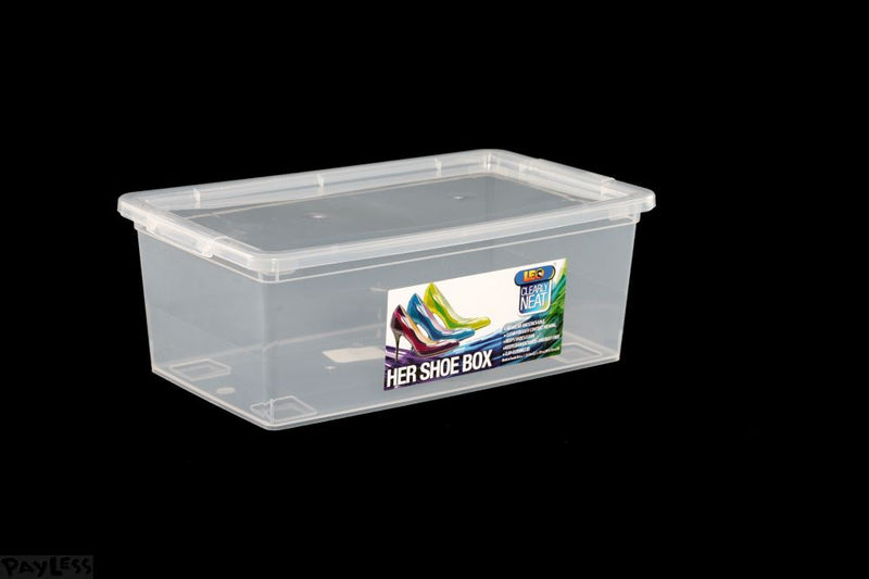 Shoe Box, Clear