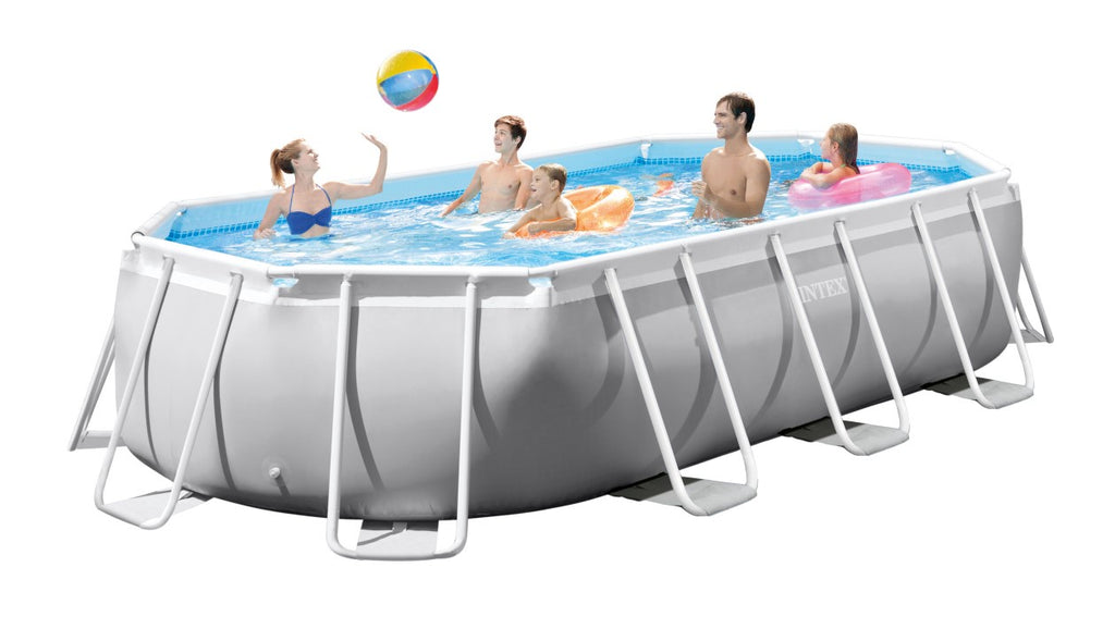 Intex Prism Frame Oval Pool Set (503cm x 274cm x 122cm / 16'6" x 9' x 48")