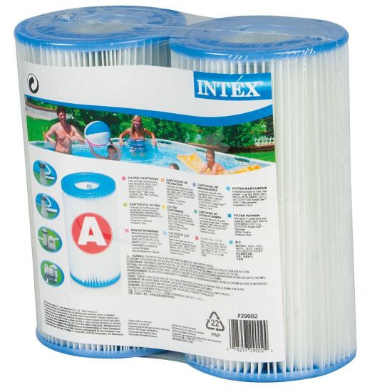 Intex Filter, Cartridge A, Twin Pack