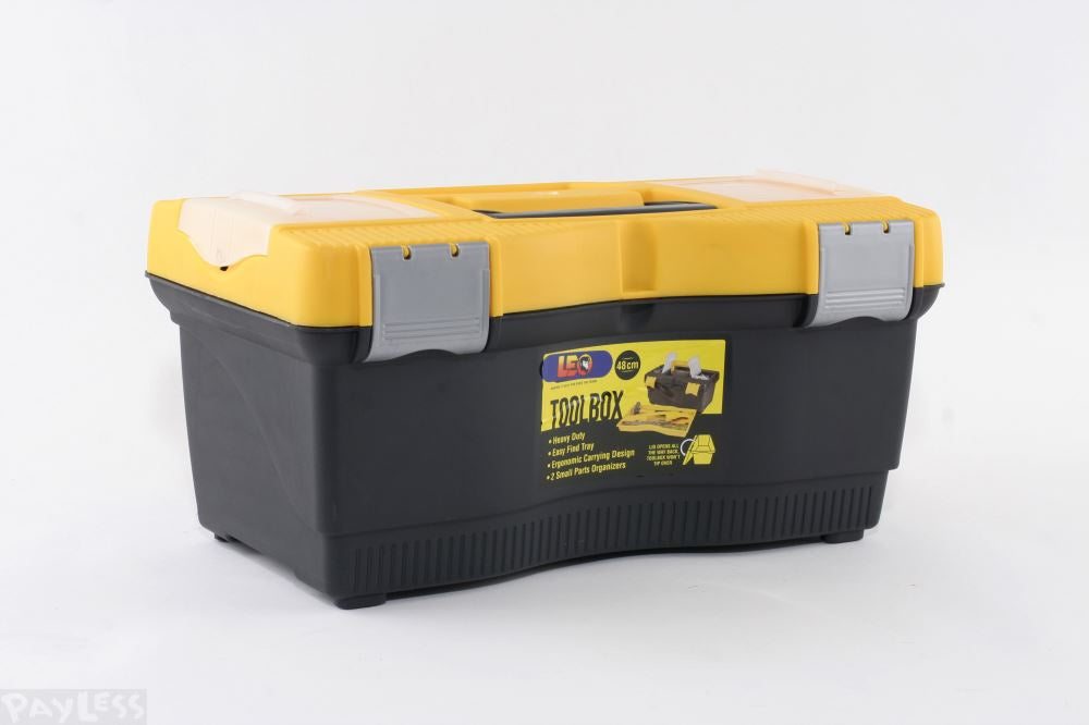 LEO Toolbox, Heavy Duty, Black & Yellow