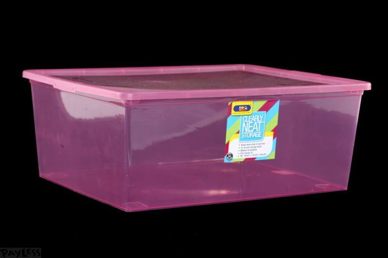 Storage Box, 30 Lit, Pink