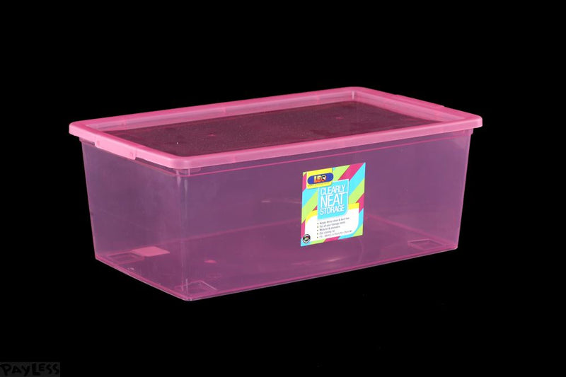 Storage Box, 11 Lit, Pink
