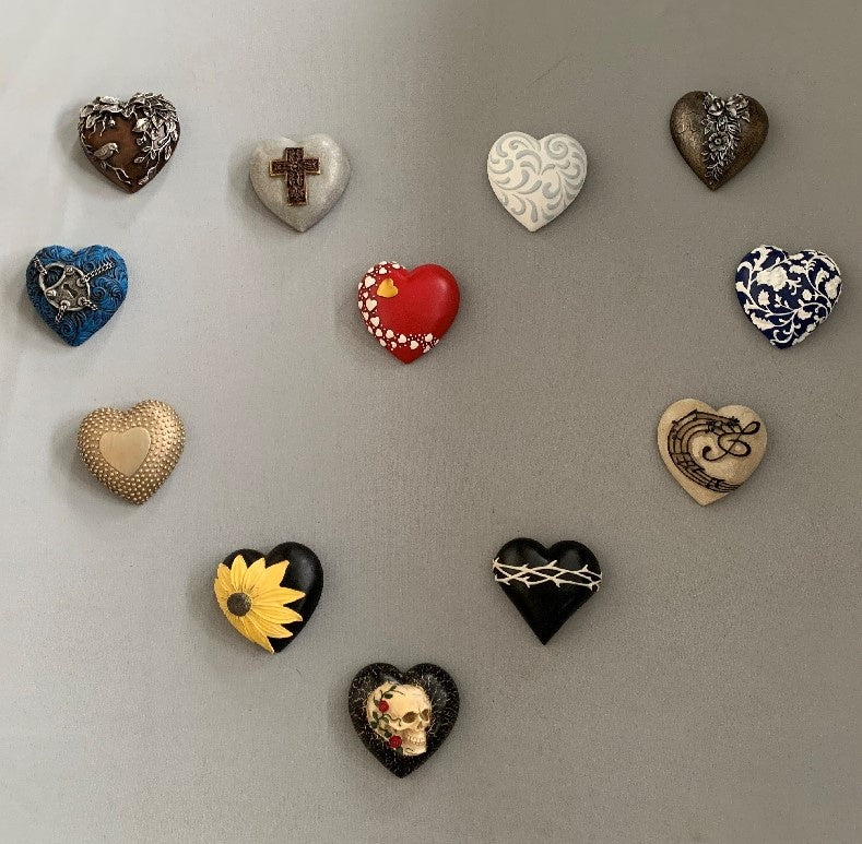 Heart 13cm Single - Assorted Styles 12 to choose from