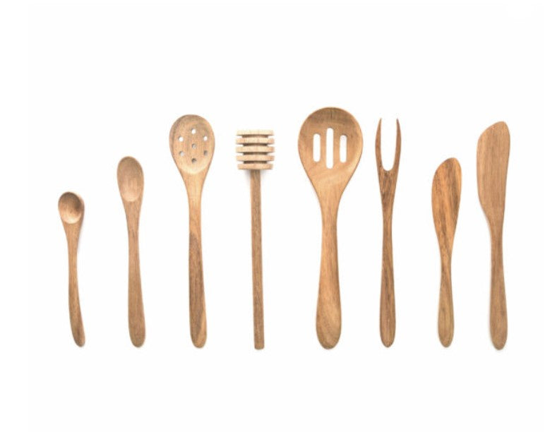 Icon Chef Wooden Utensils Single