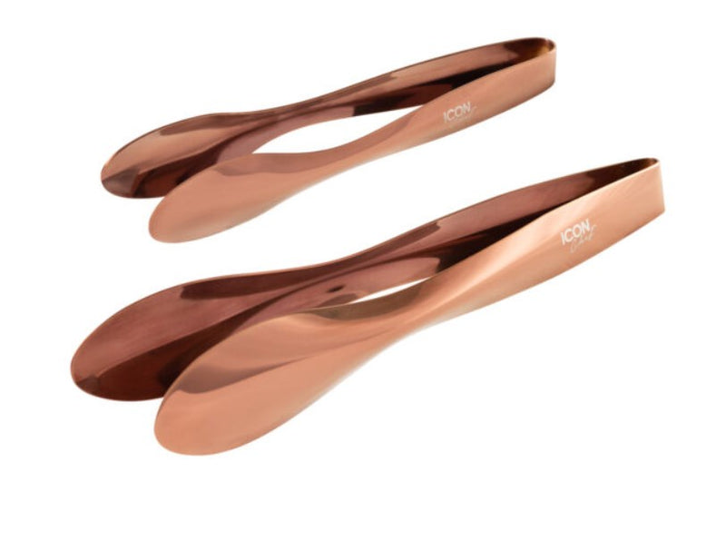 Icon Chef Tongs Rose Gold 15cm Small