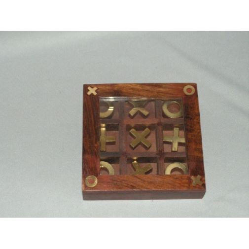 Tic Tac Toe Glass Top