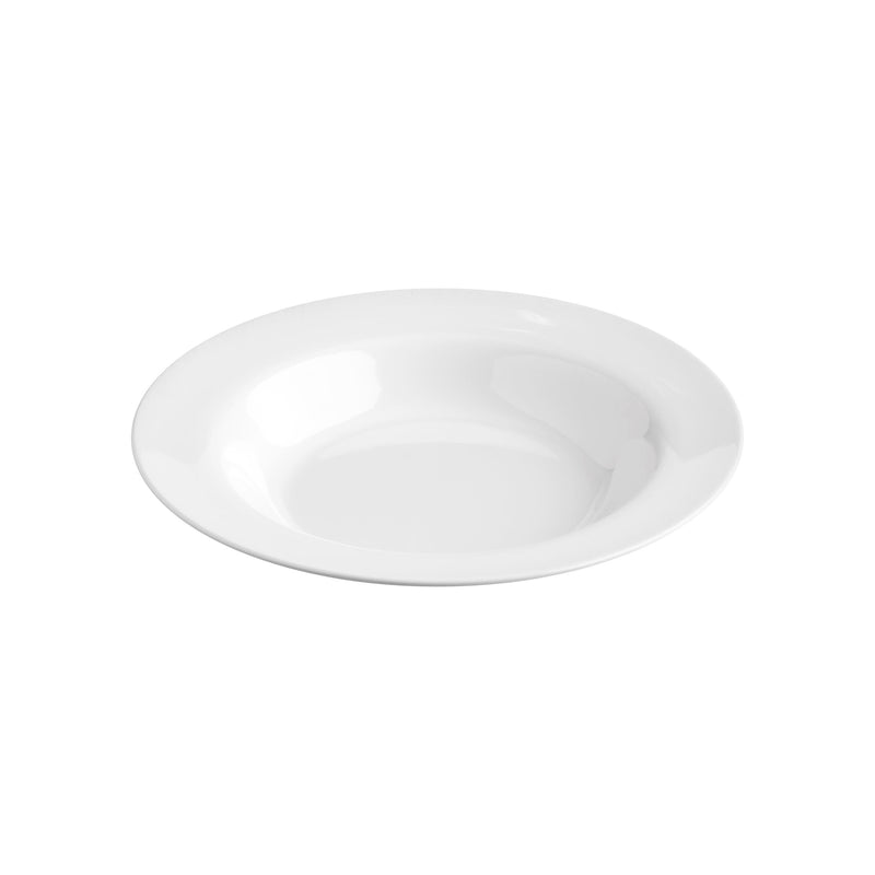 Jab White Pasta Rim Bowl 30cm