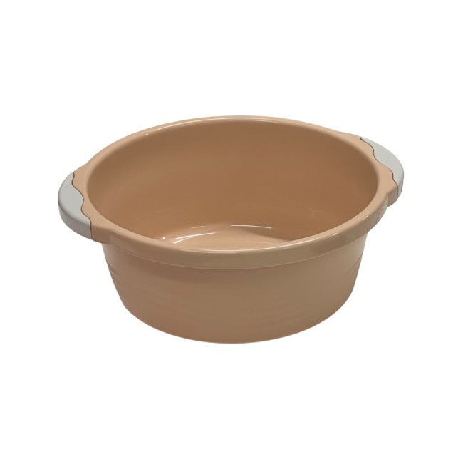 Basin W Handle 43.5cm Brown