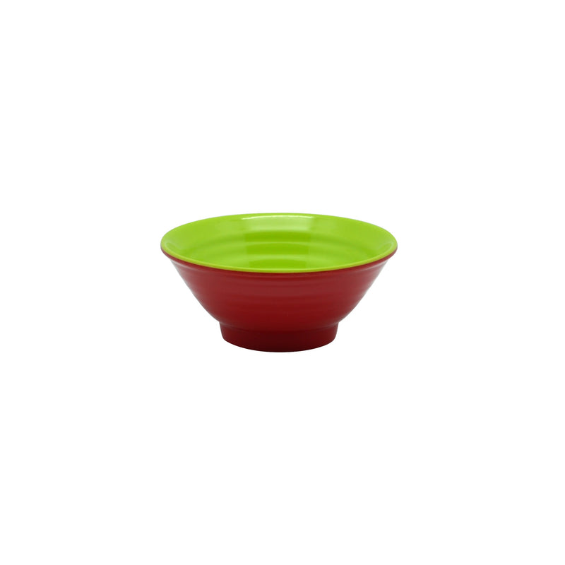 Jab Mini Ripple Dip Dish Lime Green & Red 9cm