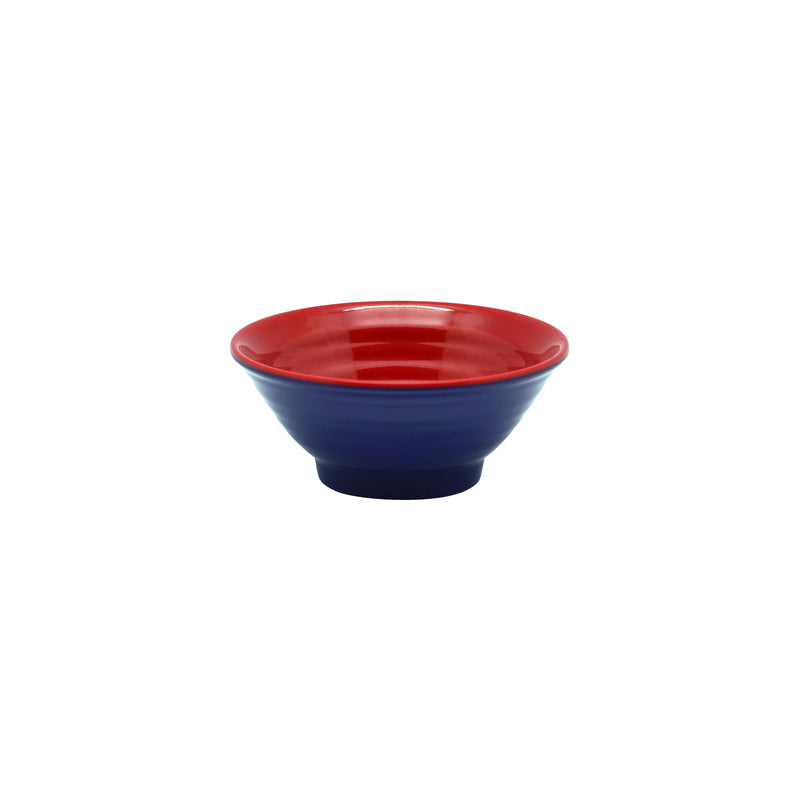 Jab Mini Ripple Dip Dish Red & Navy 9cm