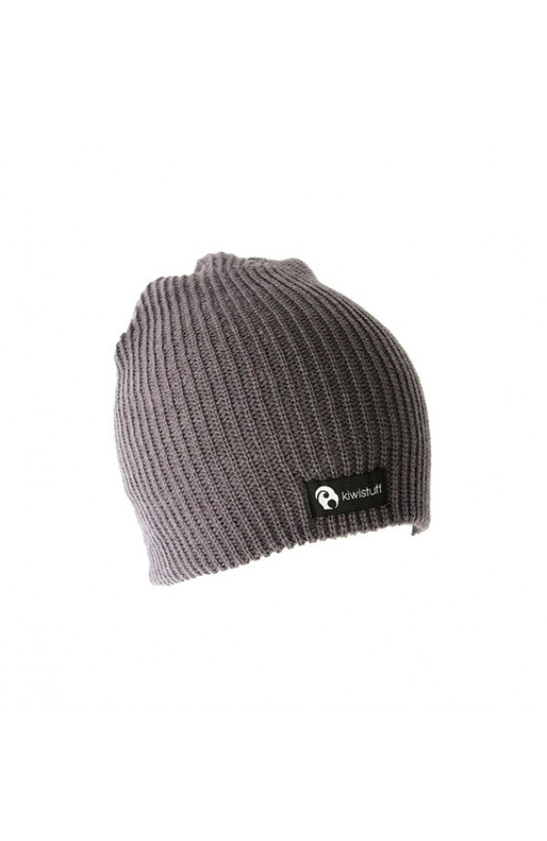 Kiwistuff Hat Ribbed, Grey