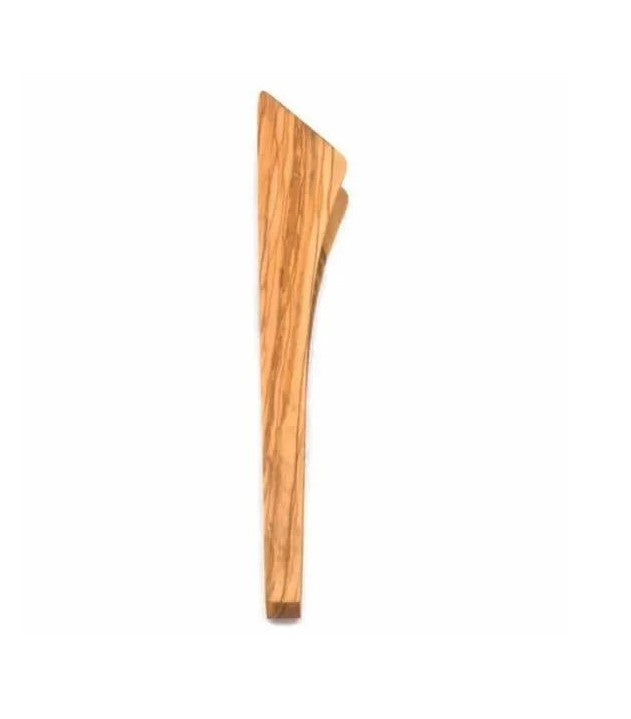 DISHY Olive Wood Wide Tong 30cm