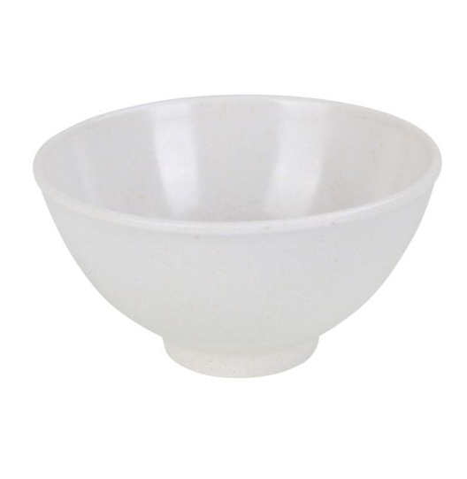 Rice Bowl, 14cm, Melamine, White