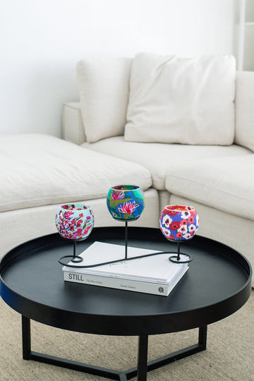Lily Tealight Candle Holder