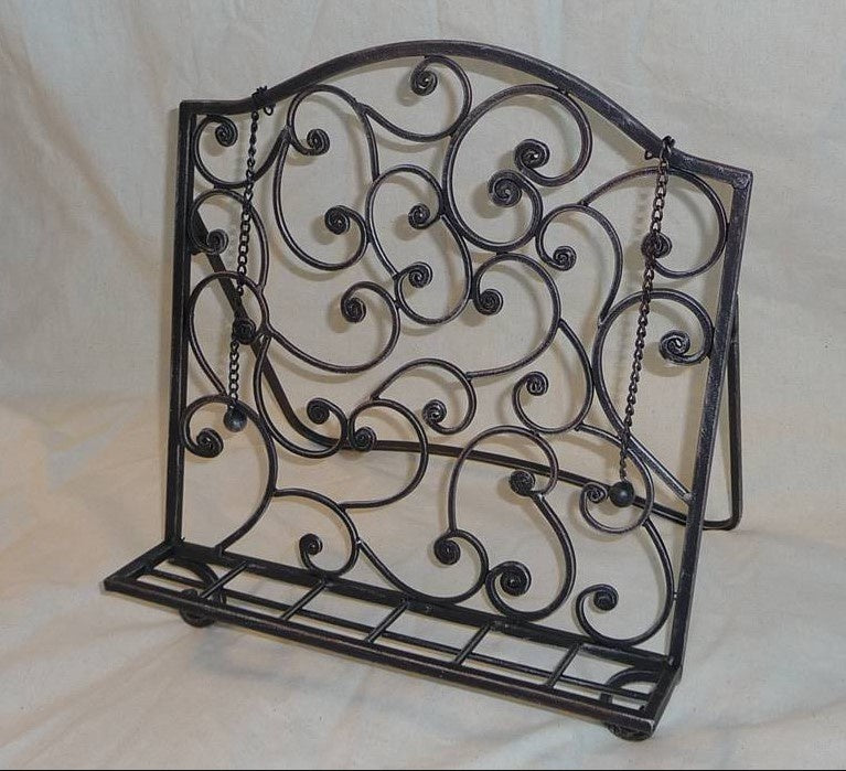 Recipe Book Holder 32x35 Cast Iron