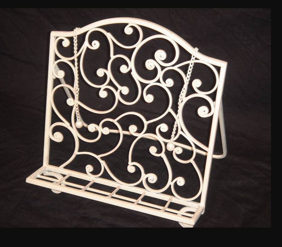 Cream Recipe Book Holder 32x35 Cast Iron