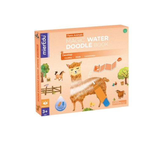 Magic Water Doodle Book -Farm Animals