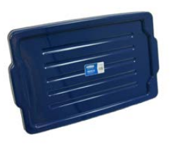 Lid Only! For 52 Lit, Fish Bin, Blue