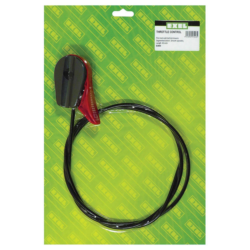 Exel Lawnmower Throttle Control Cable