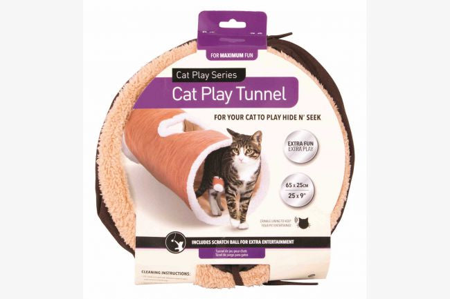 Cat Play Tunnel 65x25cm