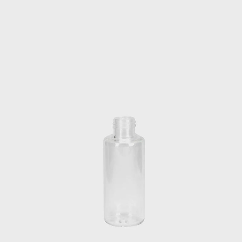 Bottle PET Round 50ml 20/410 (Clear)  W/ Flip Top Cap