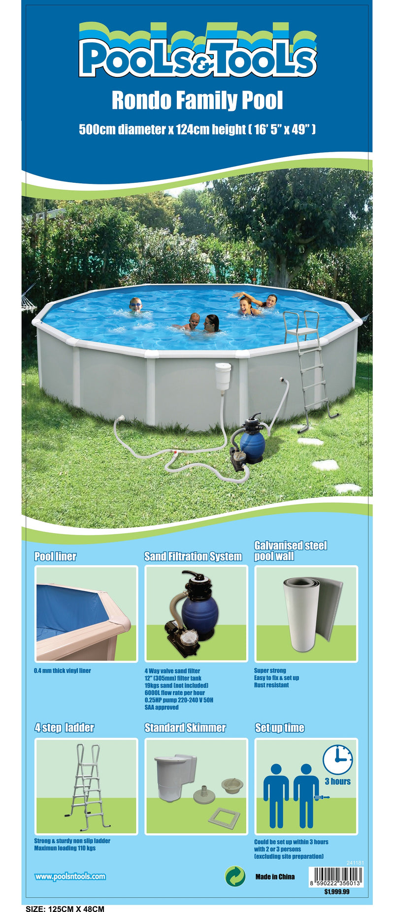 Pools & Tools 15&