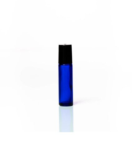 Petra 10ml Blue Glass Bottle with Fine Mist Spray Top