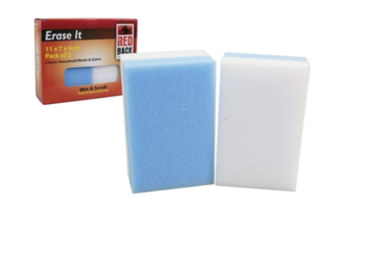 Erase It Cleaning Sponge Marks & Stains
