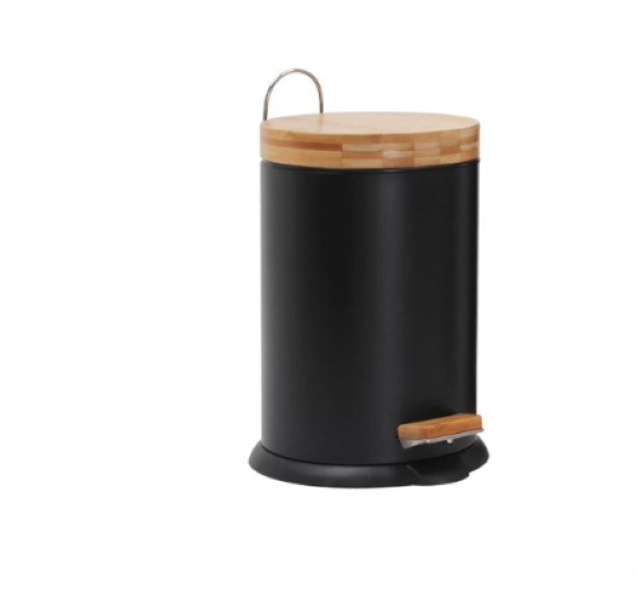 Eco Basics Rubbish Bin 3L Black