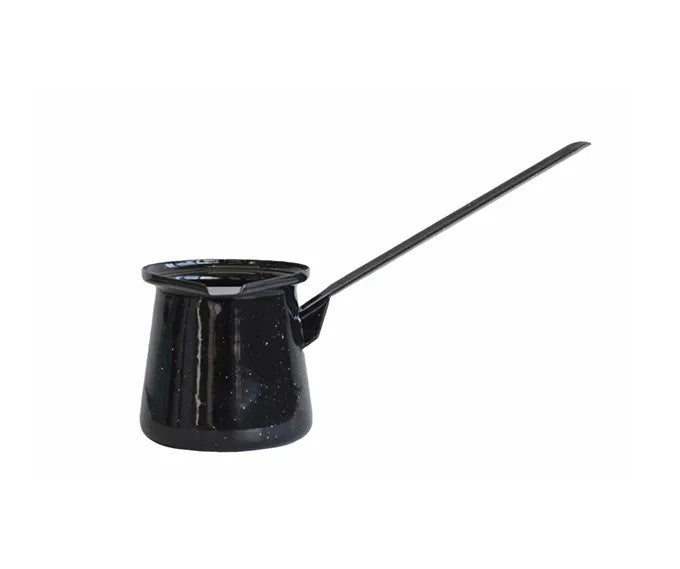 Falcon Enamel Butter Melter 7cm Black Speckle