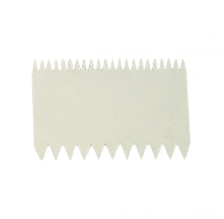 Dough Scraper Comb Double Side