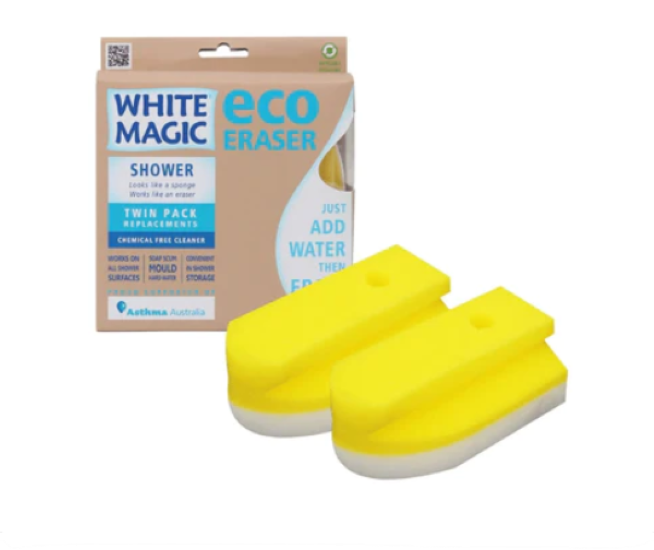 Shower Eraser Sponge Refill 2 Pk